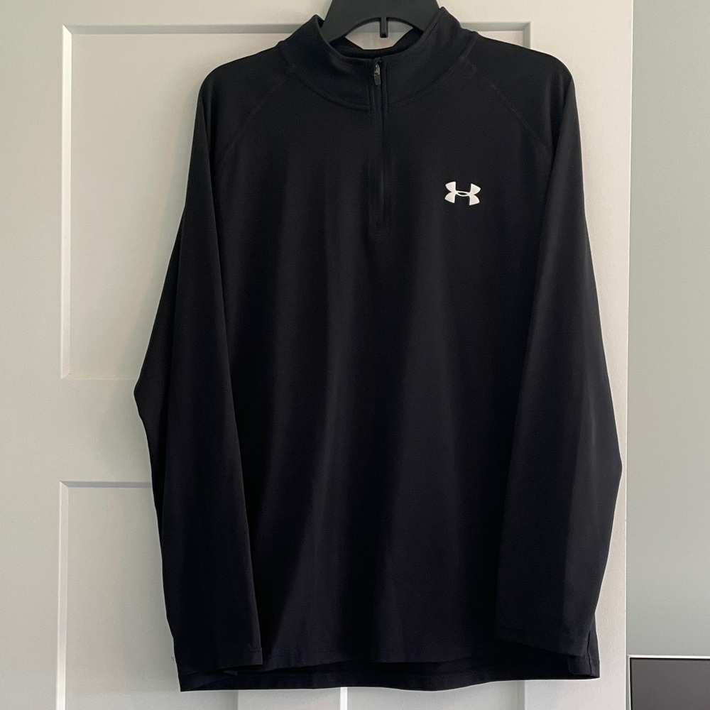 Under Armour Black Quarter-Zip Top